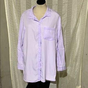 Purple button up dress shirt